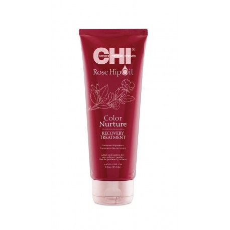 CHI Rose Hip Oil Recovery Treatment Regenerující maska na barvené vlasy 237 ml
