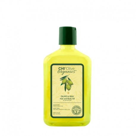 CHI Olive Organics Hydratační olej pro vlasy a plet‘ s Aloe Vera a hedvábím – 59ml